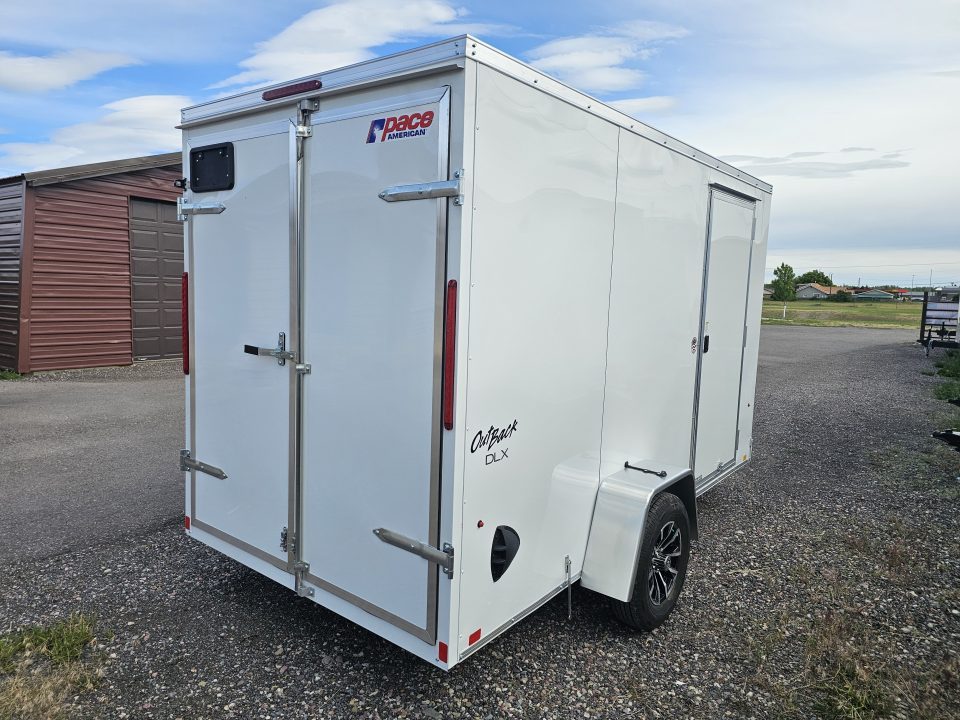 New 2026 Pace 6x12 Enclosed Cargo Trailer
