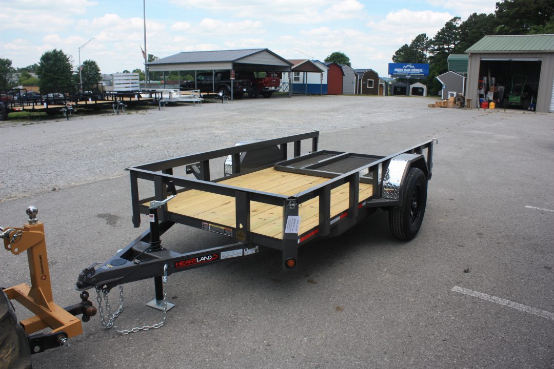 New 2026 Heartland HD LAY FLAT GATE Utility Trailer