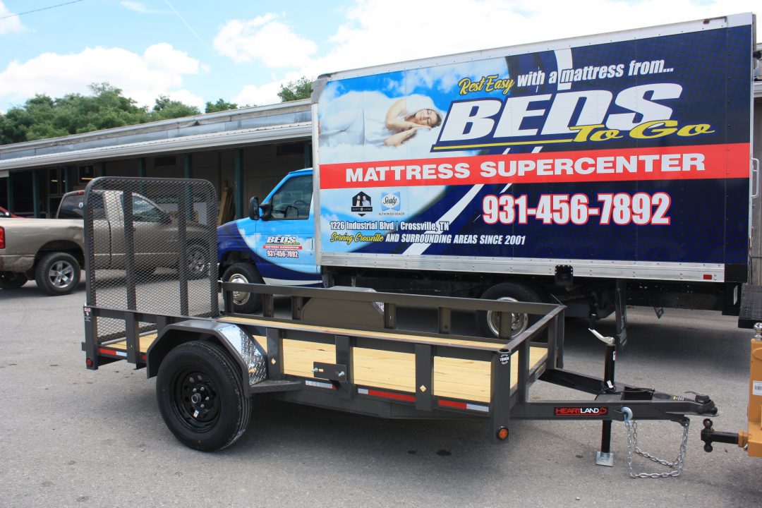 New 2026 Heartland HD LAY FLAT GATE Utility Trailer
