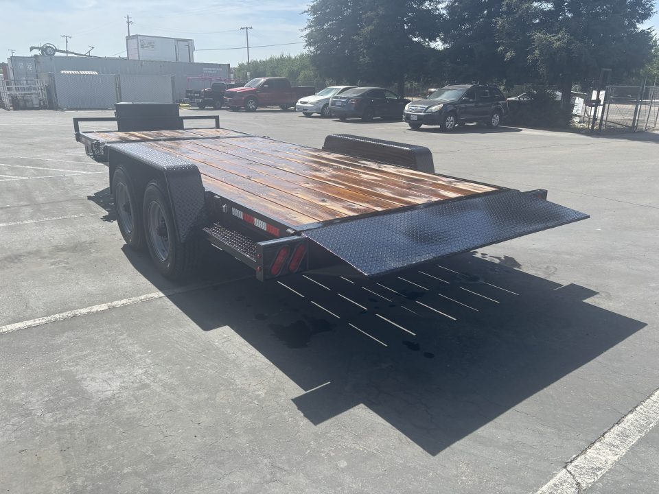 New 2026 TRU Heavy Duty Equipment Trailer 20k GVWR