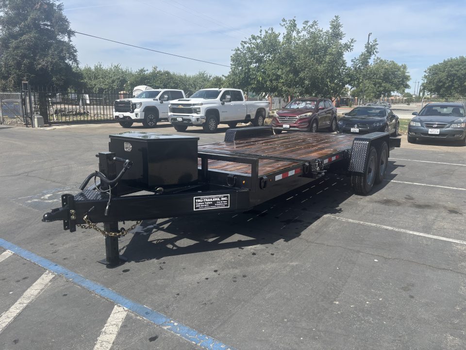 New 2026 TRU Heavy Duty Equipment Trailer 20k GVWR