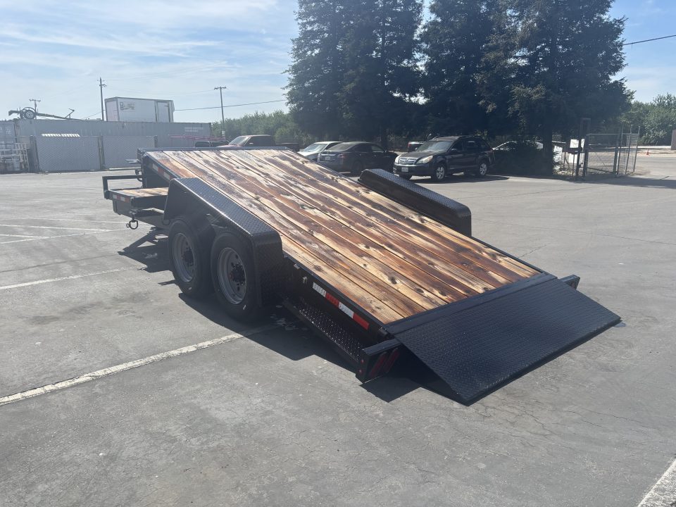 New 2026 TRU Heavy Duty Equipment Trailer 20k GVWR