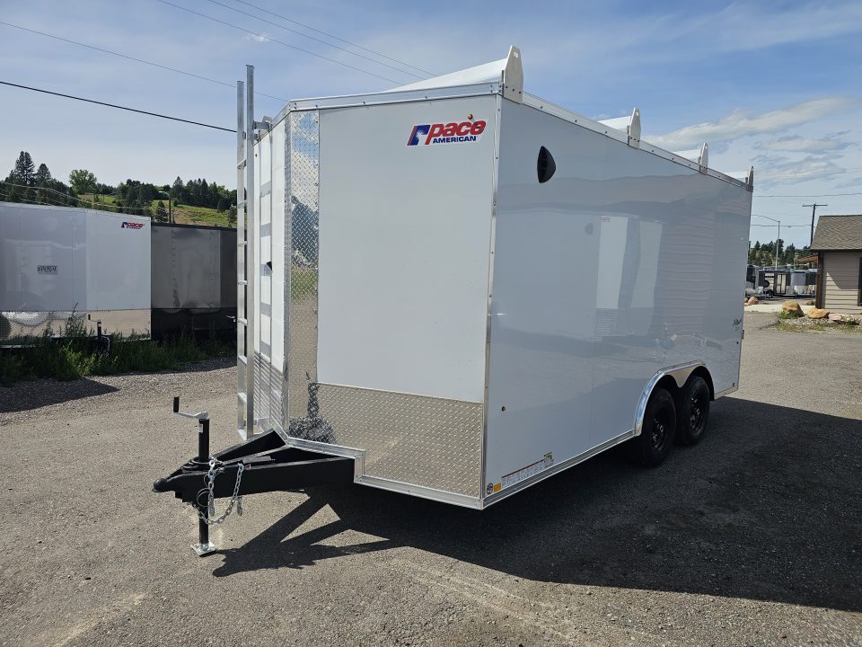 New 2026 Pace 8.5x16 10k Enclosed Contractor Cargo Trailer