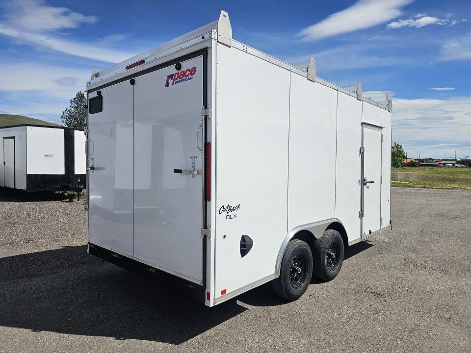 New 2026 Pace 8.5x16 10k Enclosed Contractor Cargo Trailer