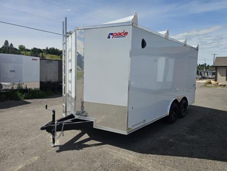 New 2026 Pace 8.5x16 10k Enclosed Contractor Cargo Trailer
