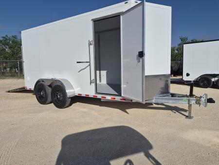 New 2026 Cell-Tech Trailers 7x 16 14K Enclosed Trailer w/ Ramp Door
