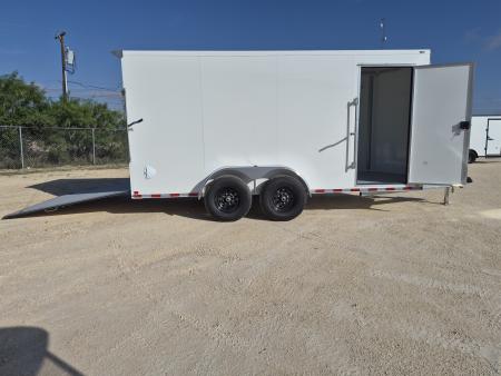 New 2026 Cell-Tech Trailers 7x 16 14K Enclosed Trailer w/ Ramp Door