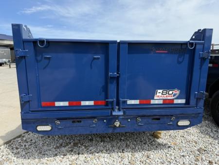 New 2026 Watchdog Blue 7'x14' 14k Bird Dog 36" Side Dump Trailer