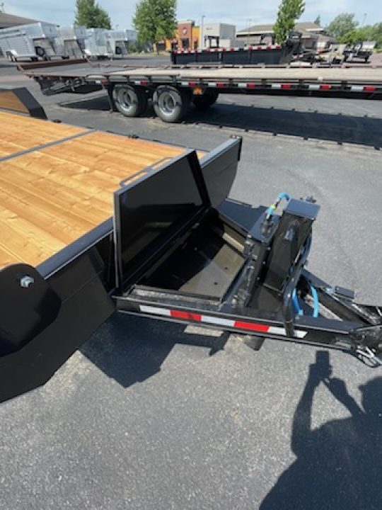 New 2026 H&W 83"x22 tilt bed Equipment Trailer