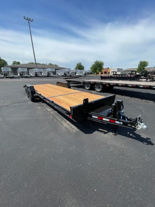 New 2026 H&W 83"x22 tilt bed Equipment Trailer