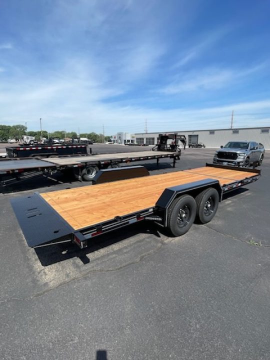 New 2026 H&W 83"x22 tilt bed Equipment Trailer