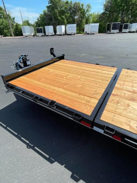 New 2026 H&W 83"x22 tilt bed Equipment Trailer
