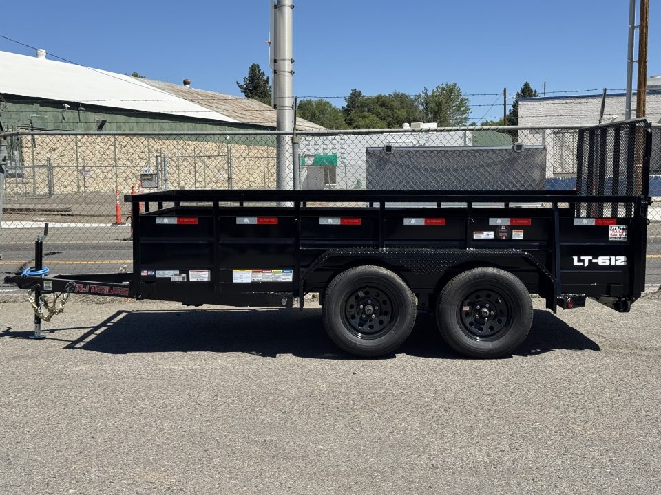 New 2026 RJ LT-6x12 - 7K Landscape Utility Trailer