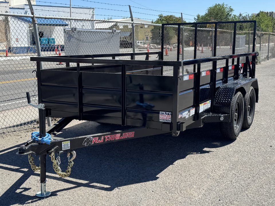 New 2026 RJ LT-6x12 - 7K Landscape Utility Trailer