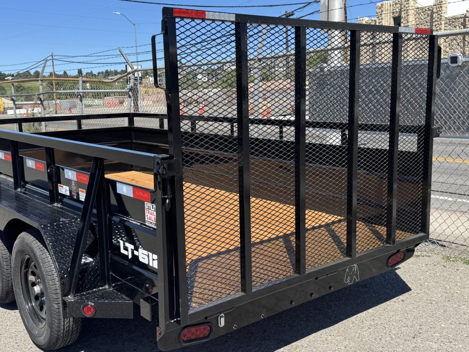 New 2026 RJ LT-6x12 - 7K Landscape Utility Trailer