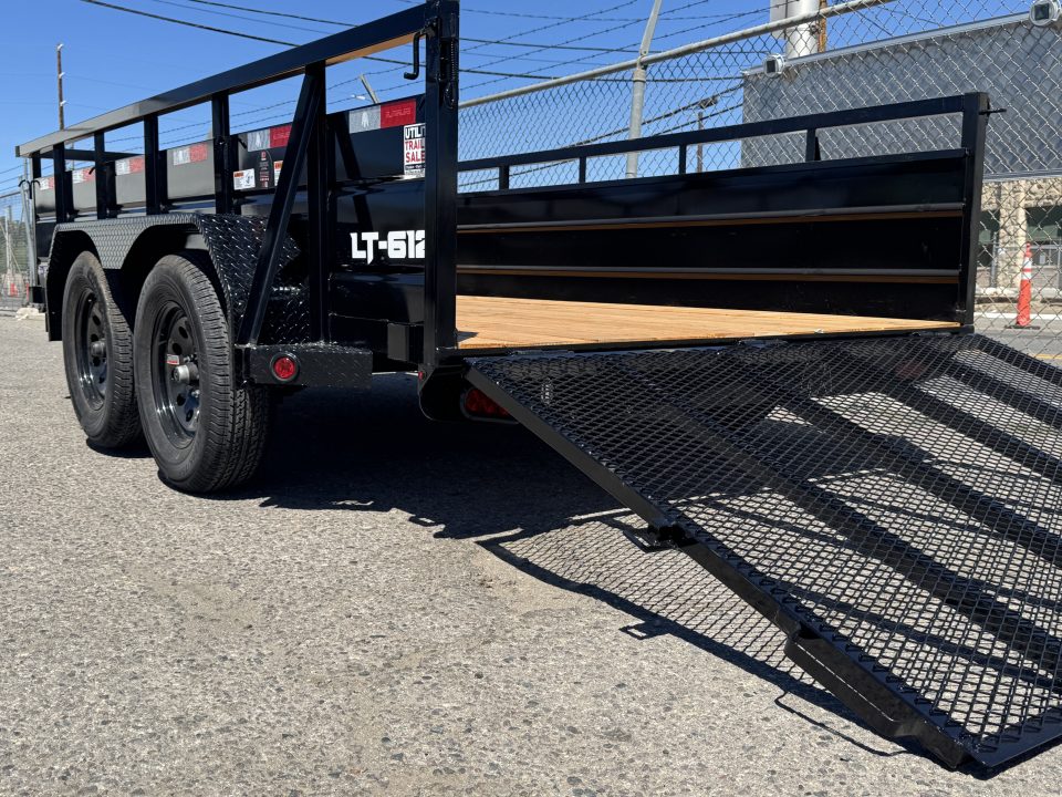 New 2026 RJ LT-6x12 - 7K Landscape Utility Trailer