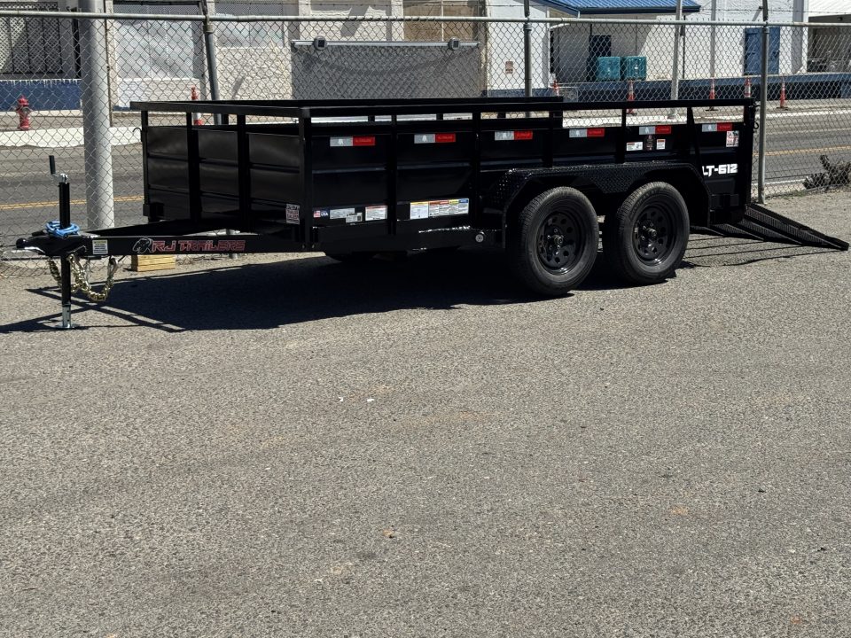 New 2026 RJ LT-6x12 - 7K Landscape Utility Trailer
