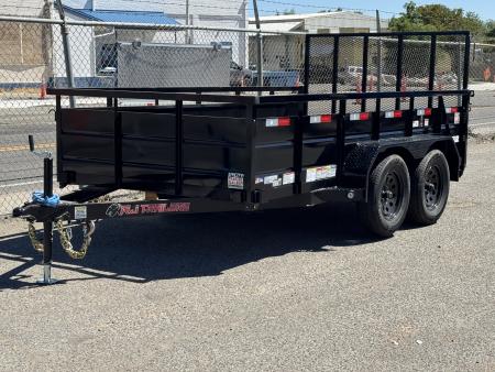 New 2026 RJ LT-6x12 - 7K Landscape Utility Trailer