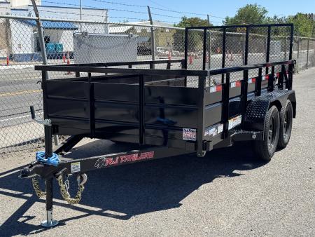 New 2026 RJ LT-6x12 - 7K Landscape Utility Trailer