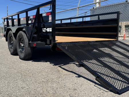 New 2026 RJ LT-6x12 - 7K Landscape Utility Trailer