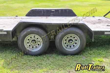 Used 2017 7X20 VIPER EQUIPMENT TRAILER
