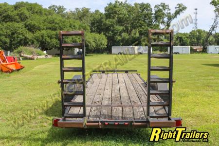 Used 2017 7X20 VIPER EQUIPMENT TRAILER
