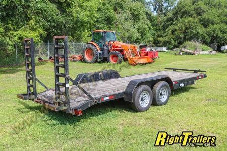 Used 2017 7X20 VIPER EQUIPMENT TRAILER