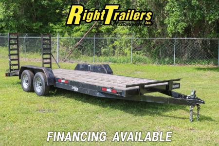 Used 2017 7X20 VIPER EQUIPMENT TRAILER