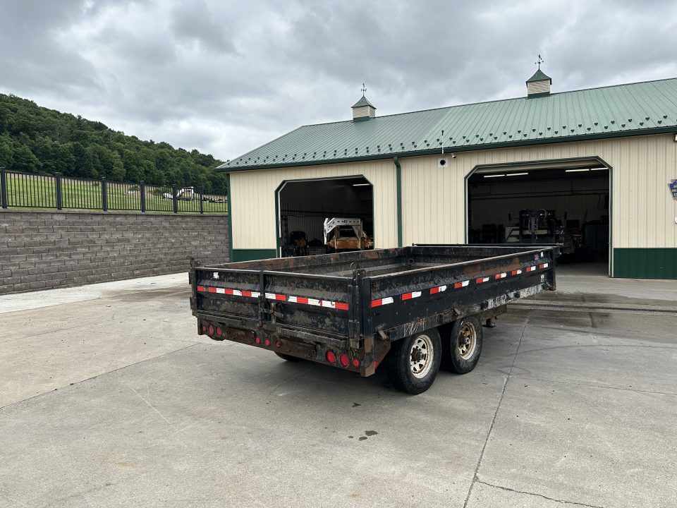 Used PJ Trailers 96"x14' Deck Over Dump 14k