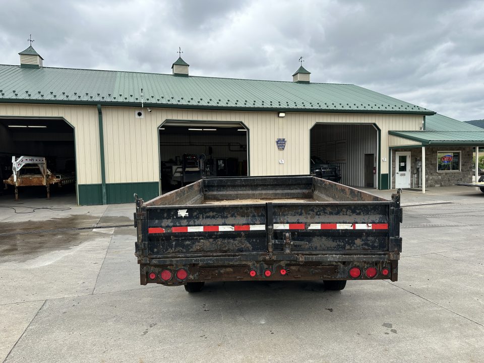 Used PJ Trailers 96"x14' Deck Over Dump 14k