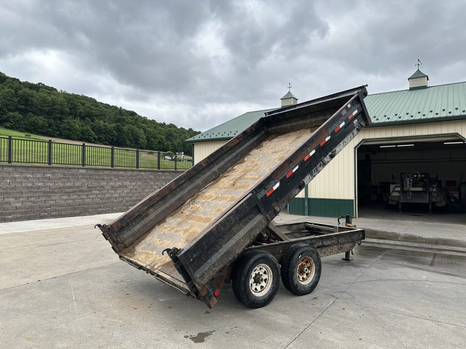 Used PJ Trailers 96"x14' Deck Over Dump 14k