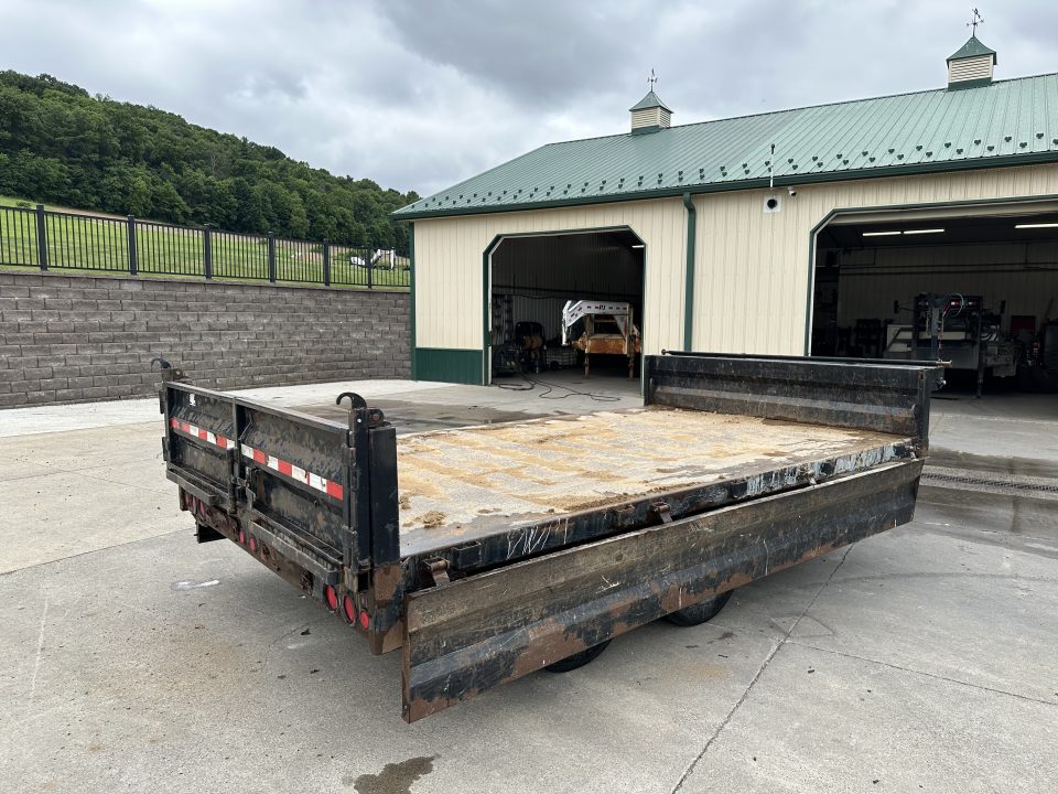 Used PJ Trailers 96"x14' Deck Over Dump 14k