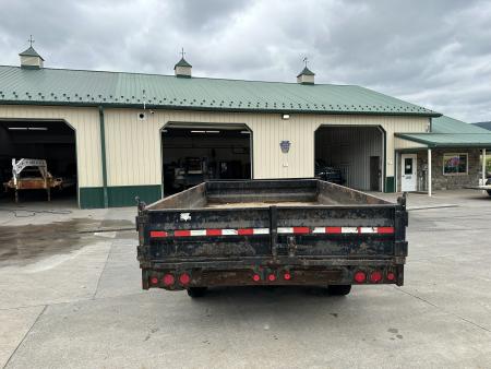 Used PJ Trailers 96"x14' Deck Over Dump 14k
