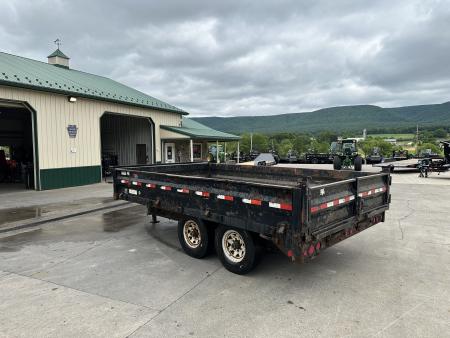 Used PJ Trailers 96"x14' Deck Over Dump 14k