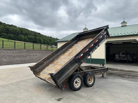 Used PJ Trailers 96"x14' Deck Over Dump 14k