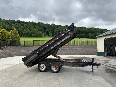 Used PJ Trailers 96"x14' Deck Over Dump 14k
