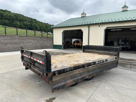 Used PJ Trailers 96"x14' Deck Over Dump 14k