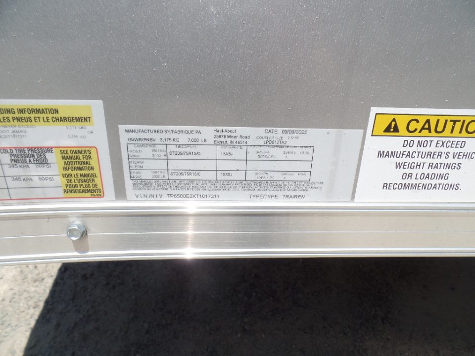 New 2027 Haul About Trailers 8.5X18 Our BEST Landscape Model Cargo / Enclosed Trailer