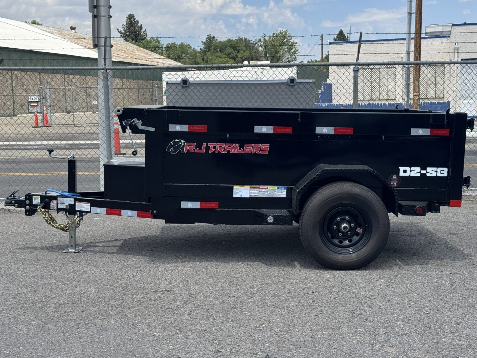 New 2026 RJ D2-5X8 - 5.2K Dump Trailer