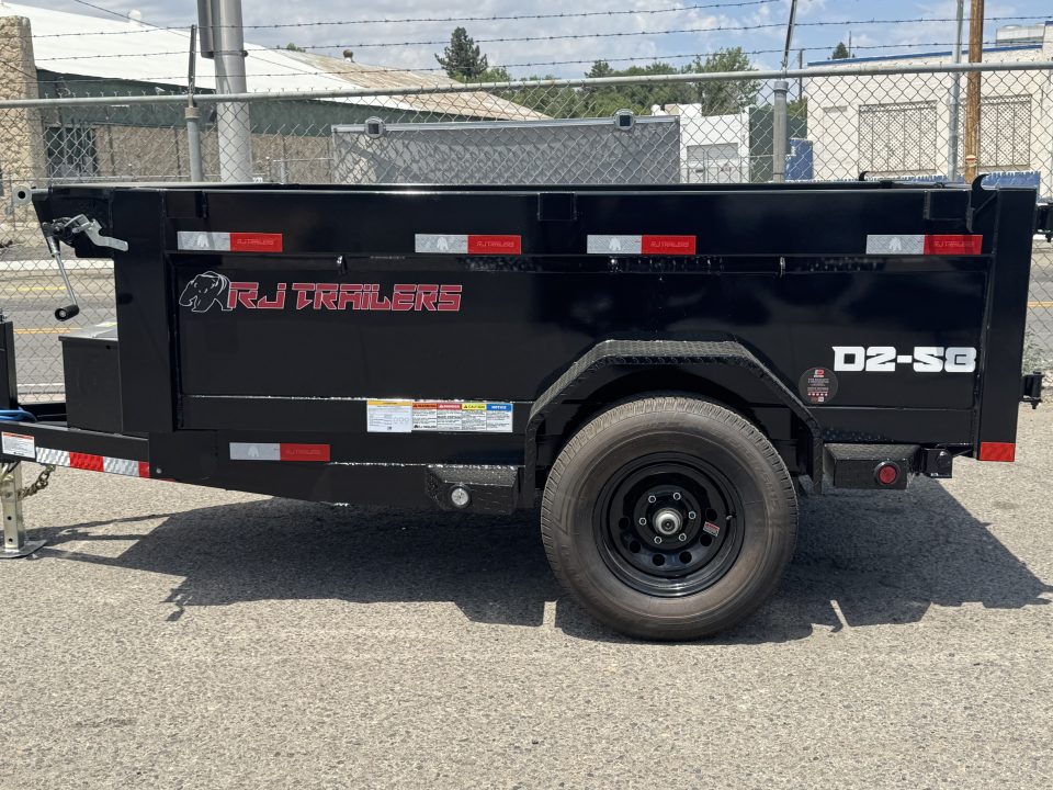 New 2026 RJ D2-5X8 - 5.2K Dump Trailer