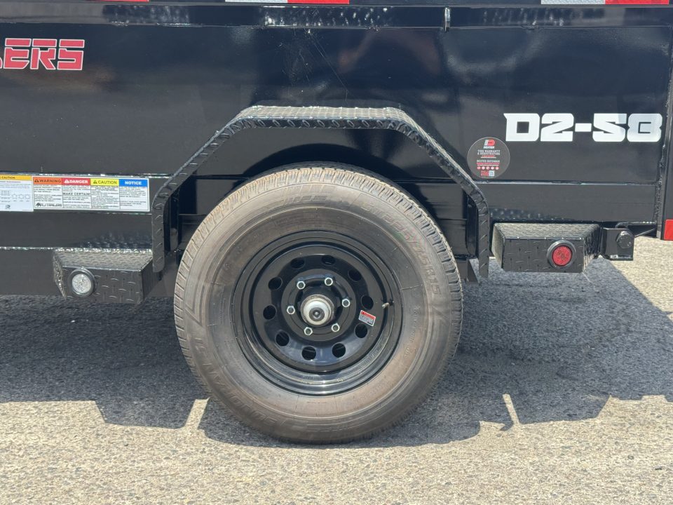 New 2026 RJ D2-5X8 - 5.2K Dump Trailer