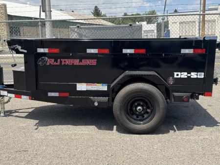 New 2026 RJ D2-5X8 - 5.2K Dump Trailer