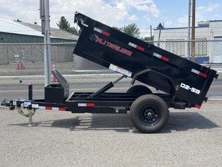 New 2026 RJ D2-5X8 - 5.2K Dump Trailer