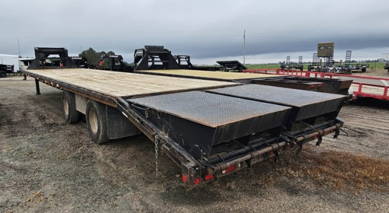 Used 2013 PJ Trailers 102" x 38' w/12K Axles Flatbed Trailer