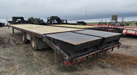 Used 2013 PJ Trailers 102" x 38' w/12K Axles Flatbed Trailer