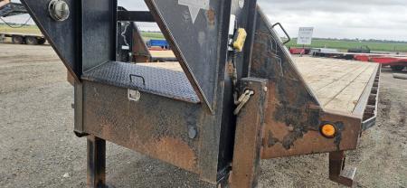 Used 2013 PJ Trailers 102" x 38' w/12K Axles Flatbed Trailer