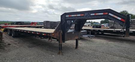 Used 2013 PJ Trailers 102  x 38' w/12K Axles Flatbed Trailer