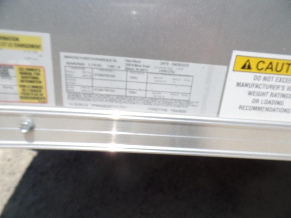 New 2027 Haul About Trailers 6'X12' Tandem Axle 7,000 lb. GVWR Cargo / Enclosed Trailer
