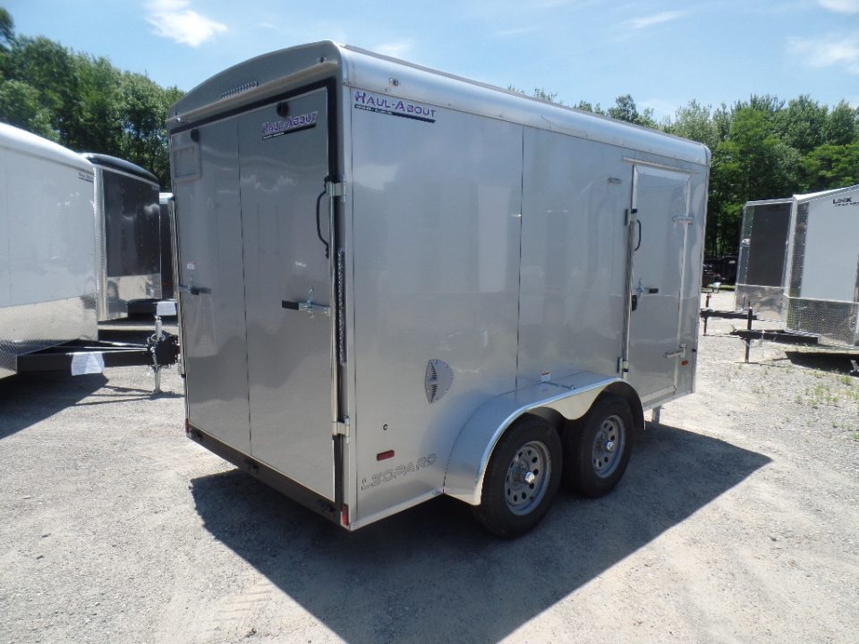New 2027 Haul About Trailers 6'X12' Tandem Axle 7,000 lb. GVWR Cargo / Enclosed Trailer