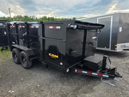 New 2026 Cam Superline BEAST 7X14 15.4K - 4' HIGH SIDES Dump Trailer